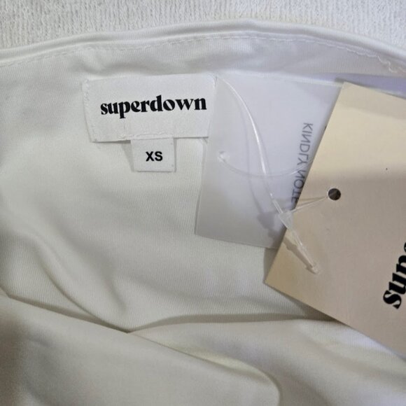 NWT superdown Astra Maxi Dress in White Size XS - Picture 11 of 15